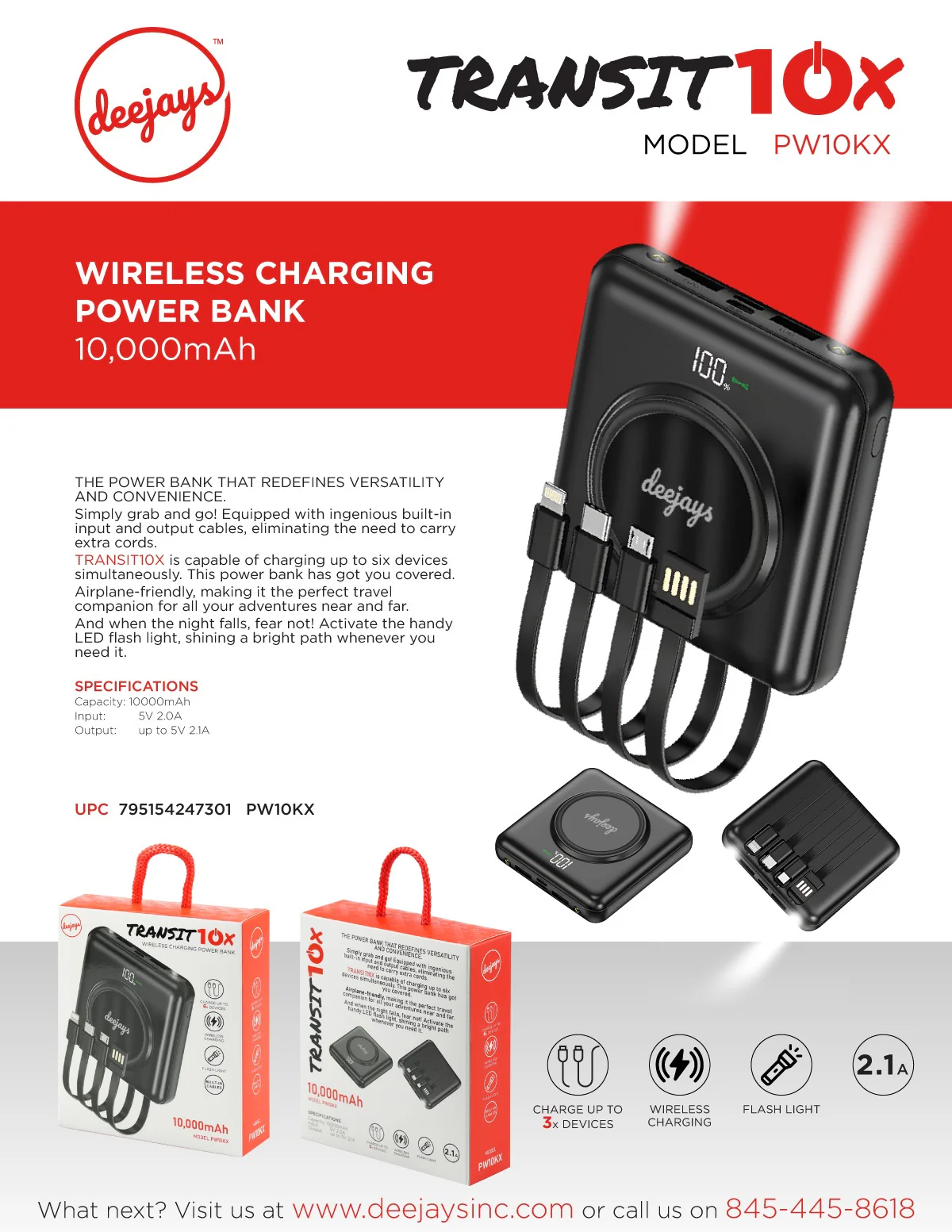 Powerbank (10K MAH)