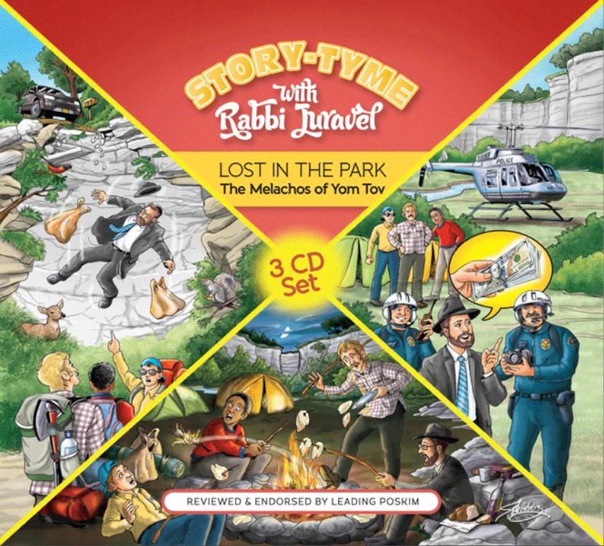 Rabbi Juravel - The Melachos of Yom Tov (3 CD Set)
